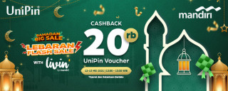 Lebaran Flash Sale with Livin’ by Mandiri